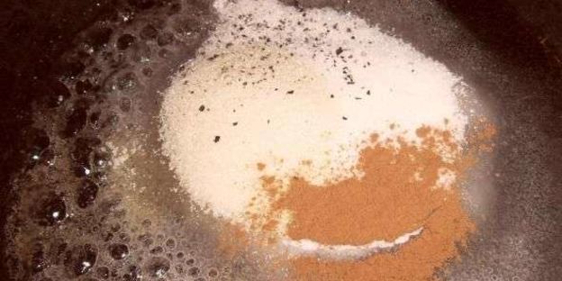 ананасовый десерт