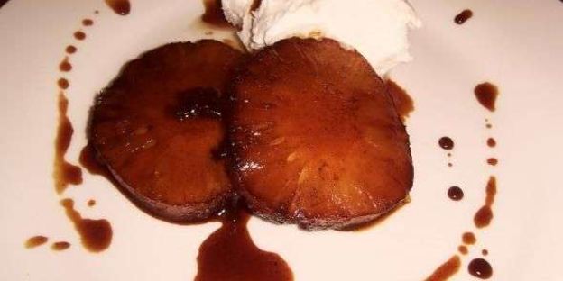 ананасовый десерт