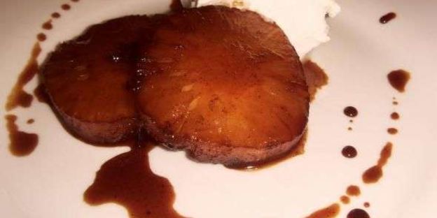 ананасовый десерт