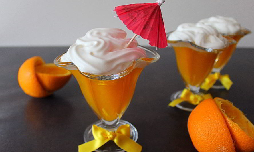 Рецепт апельсинового желе