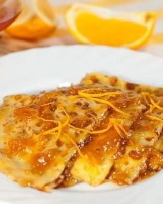 Апельсиновый десерт