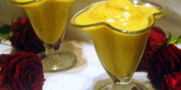 бананово-персиковый сорбет