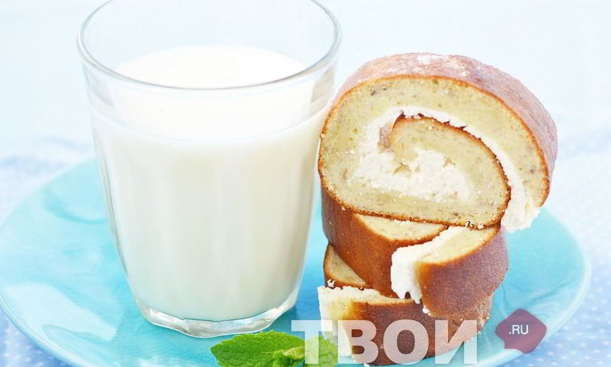 Рецепт бананового рулета