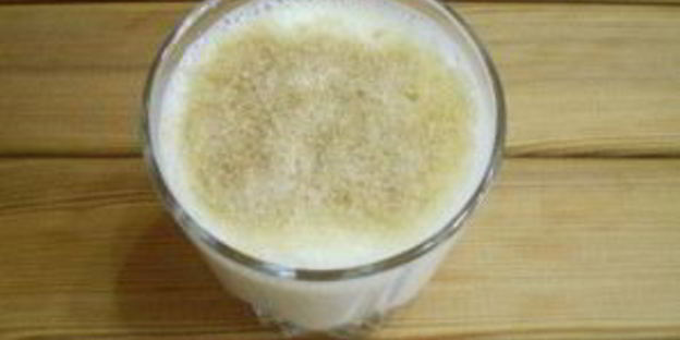 бланманже с фруктами