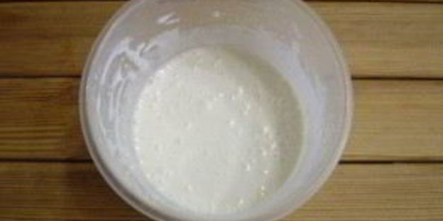 бланманже с фруктами