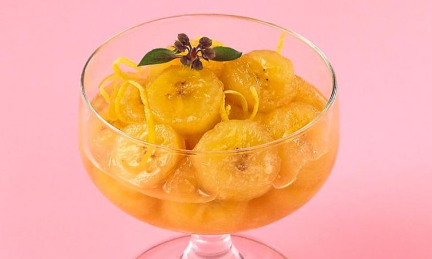 Рецепт десерта бананового рай