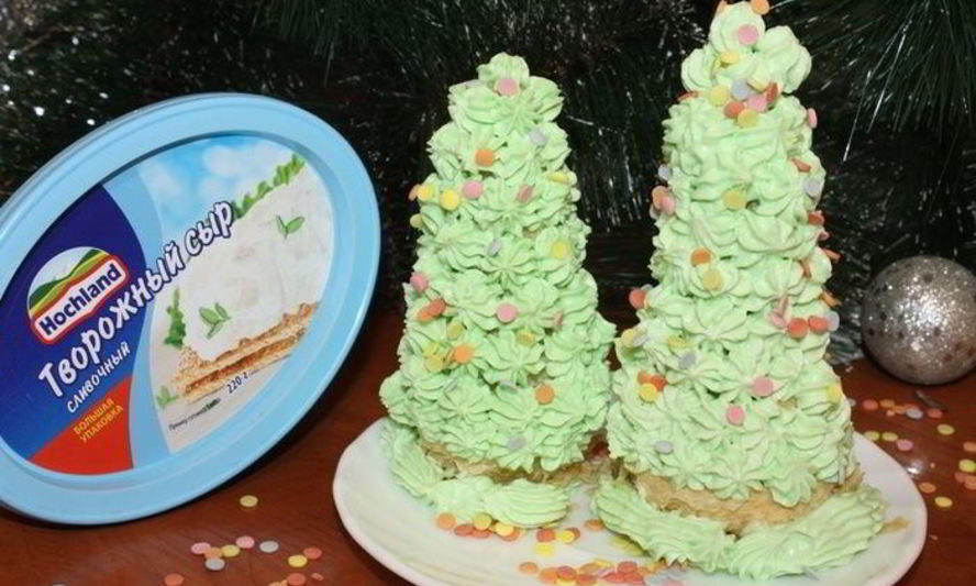 Рецепт десерта елочки