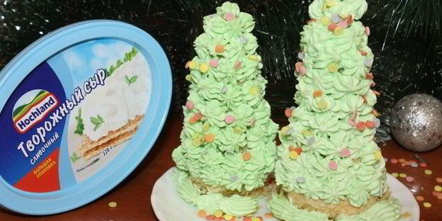 десерт елочки