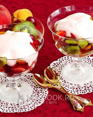 Десерт Фруктово-ягодный трофей