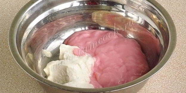 десерт фруктово-ягодный трофей