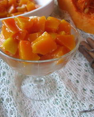 Десерт Лимонная тыква