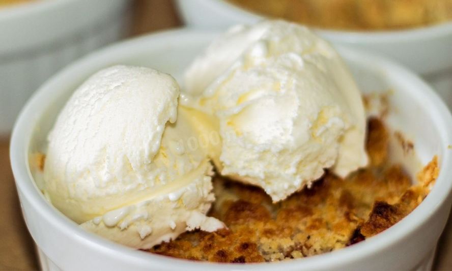 Рецепт десерта яблочного крамбл