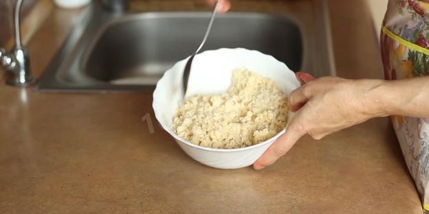 десерт яблочный крамбл