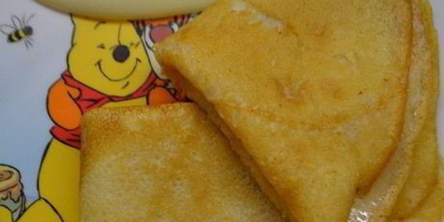 десертные блинчики с творогом