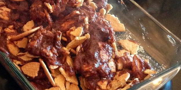 глико с печеньем