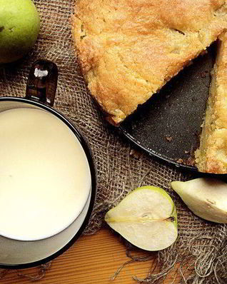 Грушевый пудинг