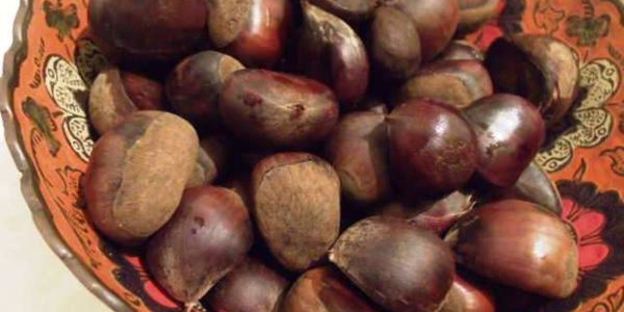 каштаны вареные