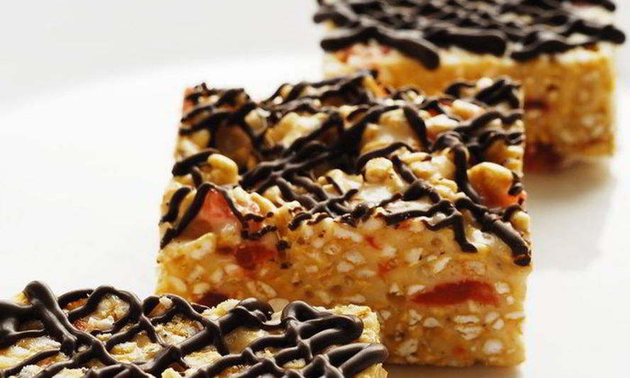 Рецепт хрустящих вишнево-шоколадные вкусняшки