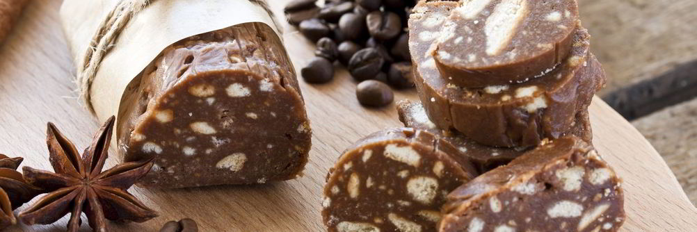 Колбаса из печенья