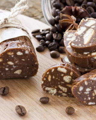 Колбаса из печенья