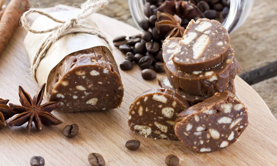 Рецепт колбасы из печенья