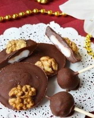 Конфеты Сало в шоколаде