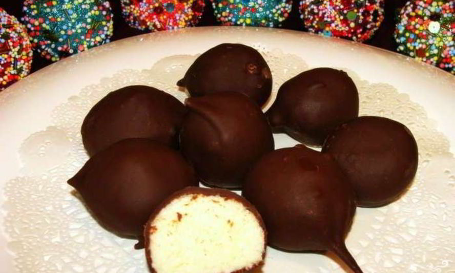 Рецепт конфет снежок