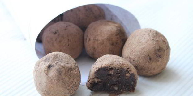 конфеты трюфель с бобами тонка