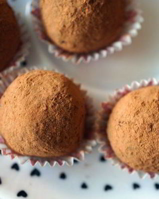 Конфеты Трюфели с миндалем