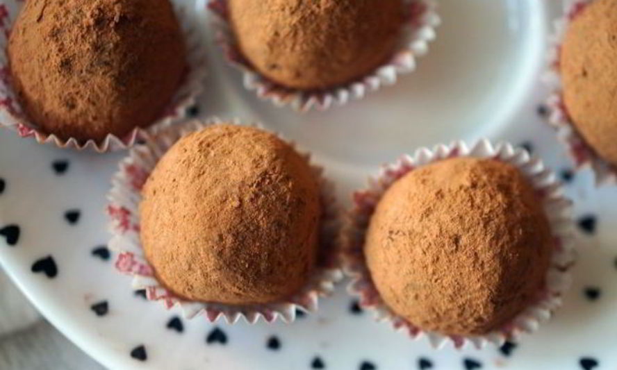 Рецепт конфет трюфели с миндалем