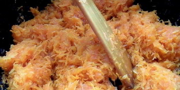 мягкие морковные конфеты