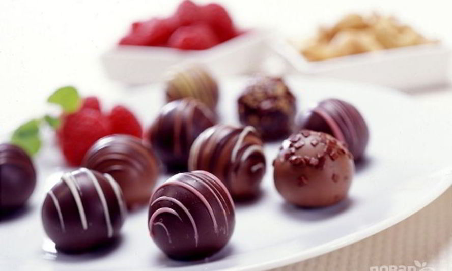 Рецепт шоколадных конфет