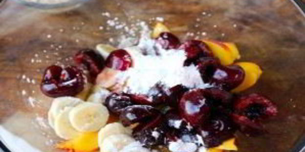 крамбл с овсяными хлопьями