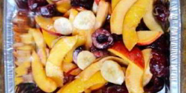 крамбл с овсяными хлопьями