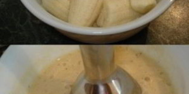 банановый крем со сливками