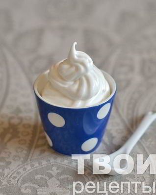 Белковый крем