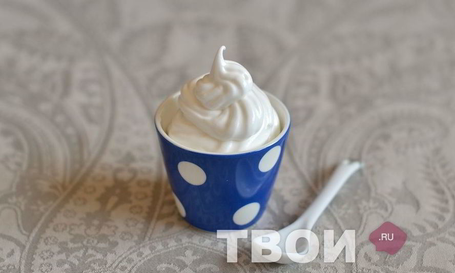 Рецепт белкового крема