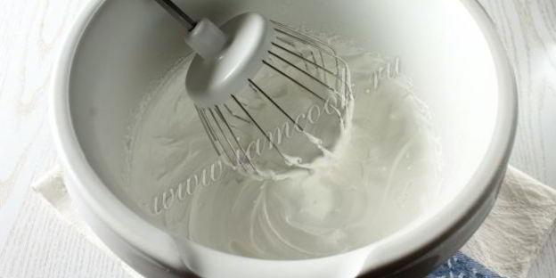 белковый заварной крем