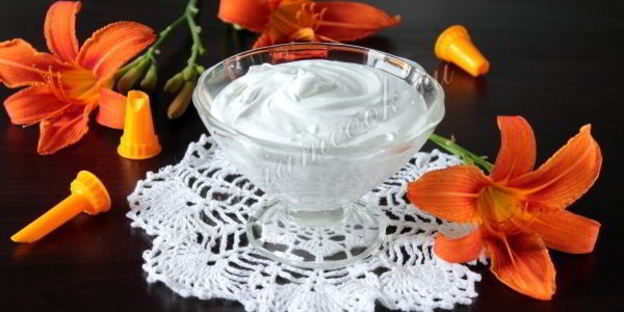 белковый заварной крем