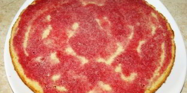 бисквит на горячем молоке со сметанно-йогуртовым кремом