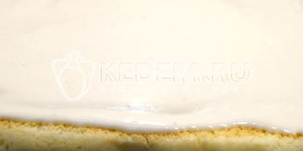 бисквитный рулет с кремом зимнее полено