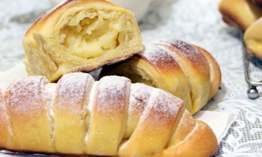 Рецепт булочек с кремом патисьер