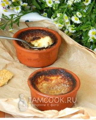 Десерт Крем брюле