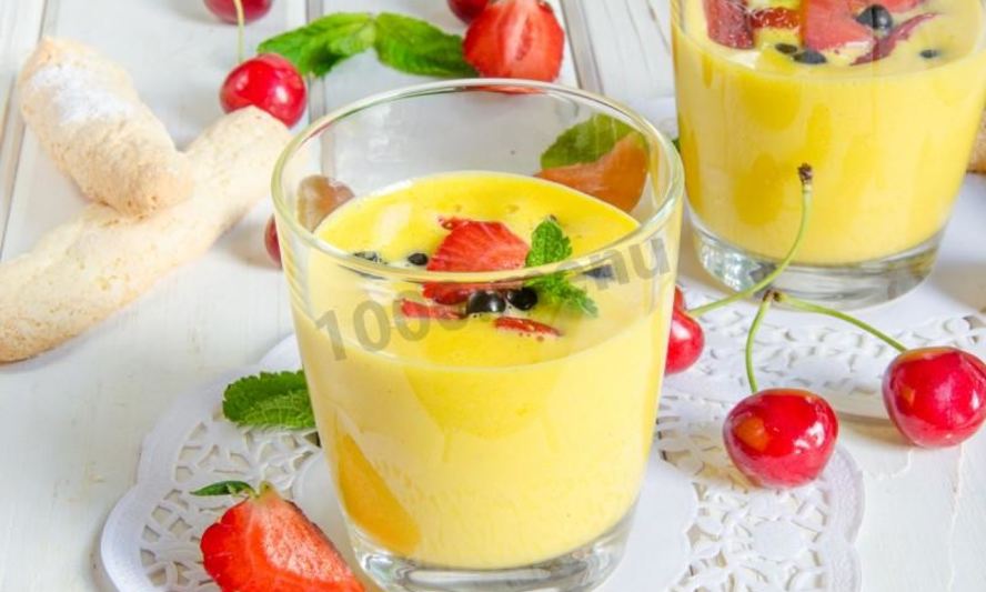 Рецепт итальянского крема сабайон