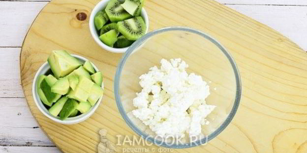 корзинки с творожным кремом