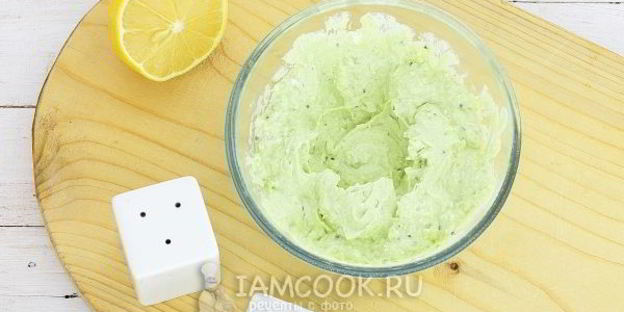 корзинки с творожным кремом