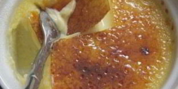 крем-брюле с лавандой и медом