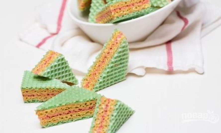 Рецепт крема для вафельного торта