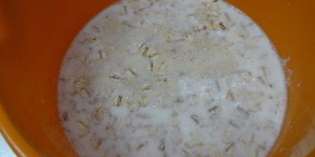 крем из овсянки с малиновым кули