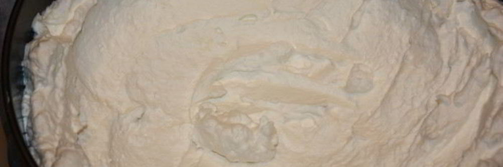 Крем из сливок и масла